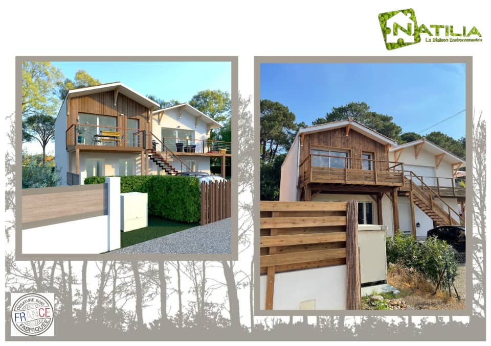 Maison neuve - Terrain à bâtir Sainte-Hélène (33480) à Sainte-Hélène (33), prix 305 500 €