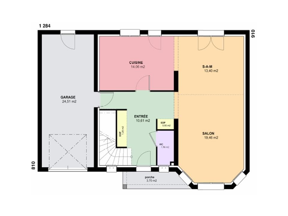 Maison neuve - Terrain à bâtir () à Moulins-lès-Metz (57), prix 369 000 €