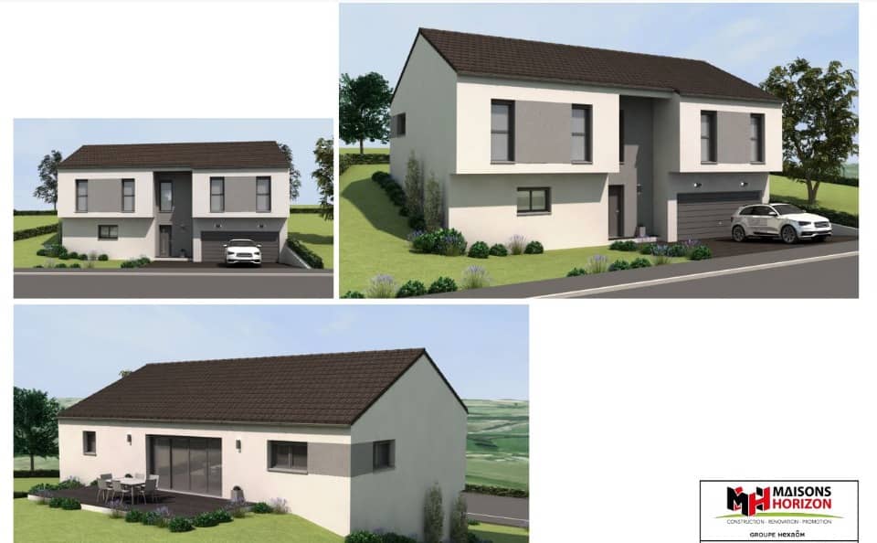 Maison neuve - Terrain à bâtir  () à Chenières (54), prix 399 000 €