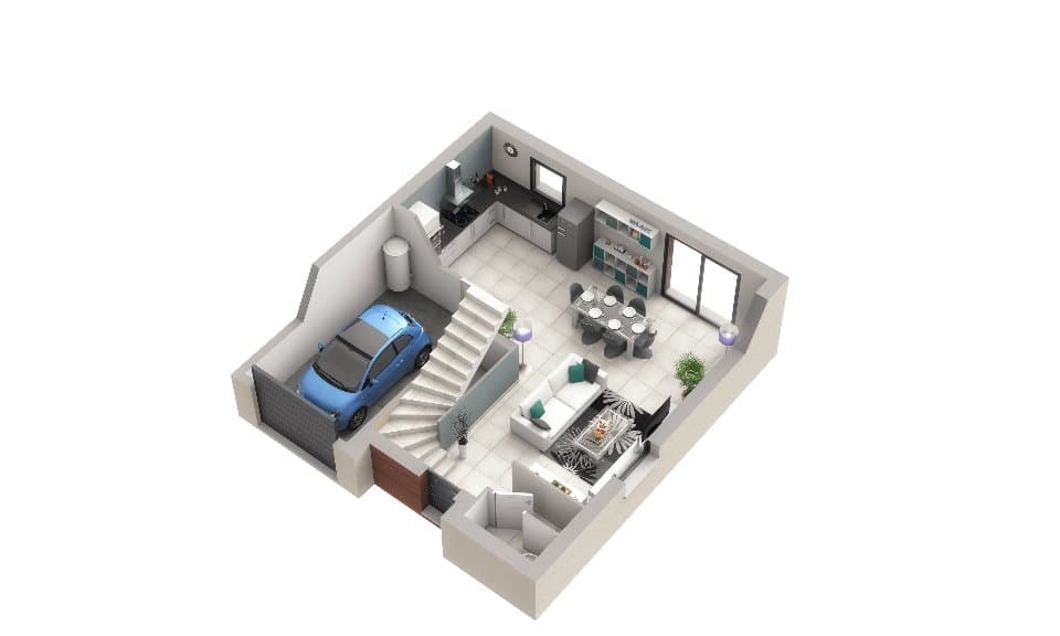 Maison neuve - Terrain à bâtir () à Verny (57), prix 295 000 €