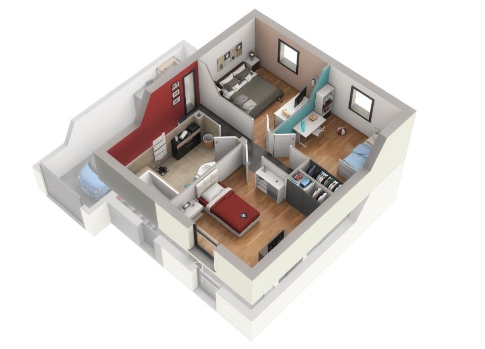 Maison neuve - Terrain à bâtir () à Rurange-lès-Thionville (57), prix 389 999 €