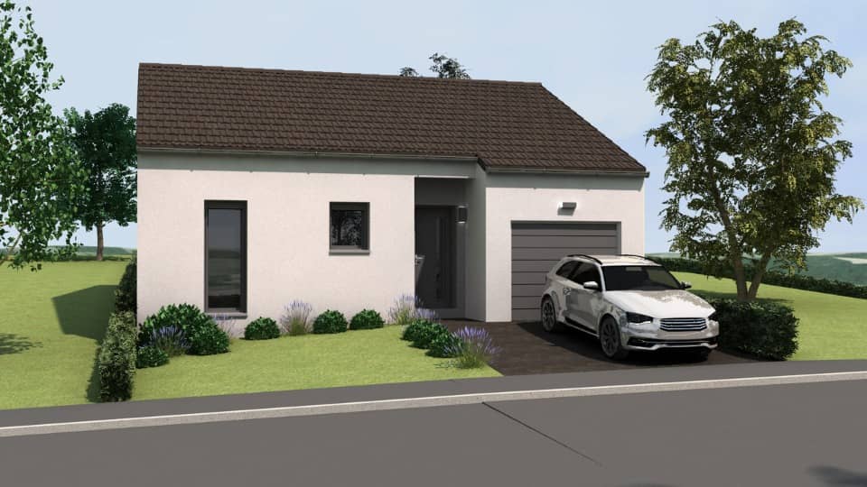 Maison neuve - Terrain à bâtir () à Pommérieux, prix 259 999 €