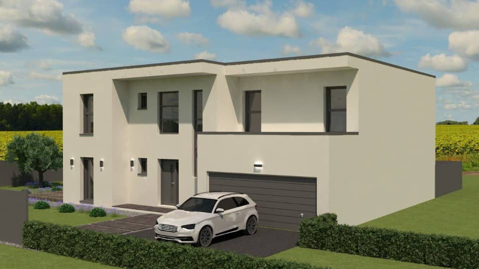 Maison neuve - Terrain à bâtir Russange (57390) à Russange, prix 595 000 €