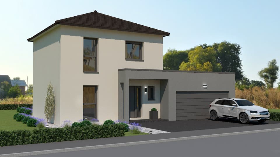 Maison neuve - Terrain à bâtir () à Bréhain (57), prix 329 000 €