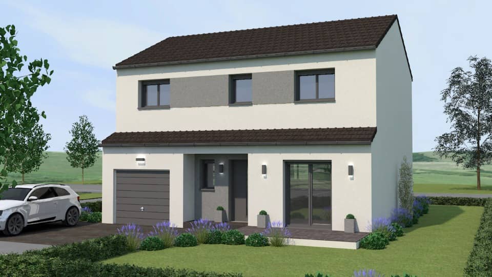 Maison neuve - Terrain à bâtir  () à Haucourt-Moulaine (54), prix 279 000 €