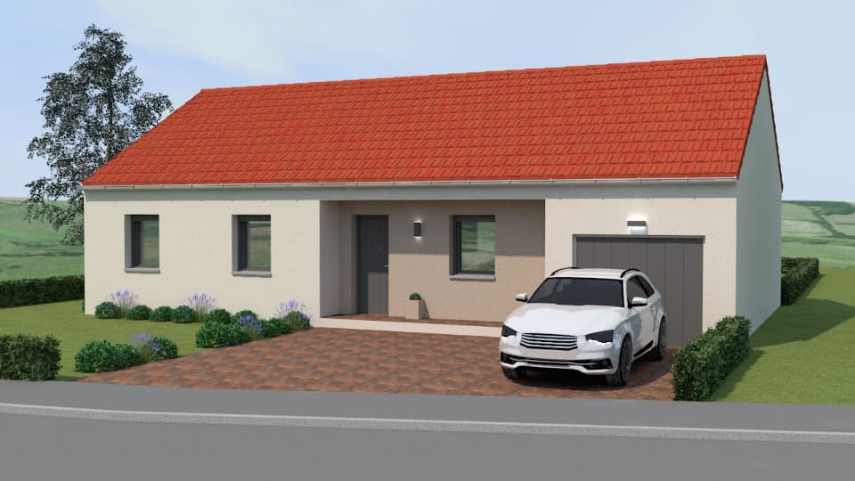 Maison neuve - Terrain à bâtir () à Haucourt-Moulaine (54), prix 269 000 €