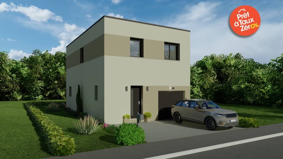 Maison neuve - Terrain à bâtir Longwy (54400) à Longwy (54), prix 285 900 €