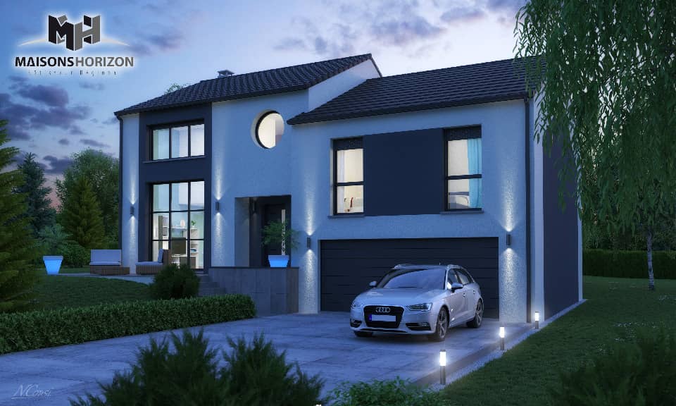 Maison neuve - Terrain à bâtir Bréhain-la-Ville (54190) à Bréhain-la-Ville (54), prix 399 000 €