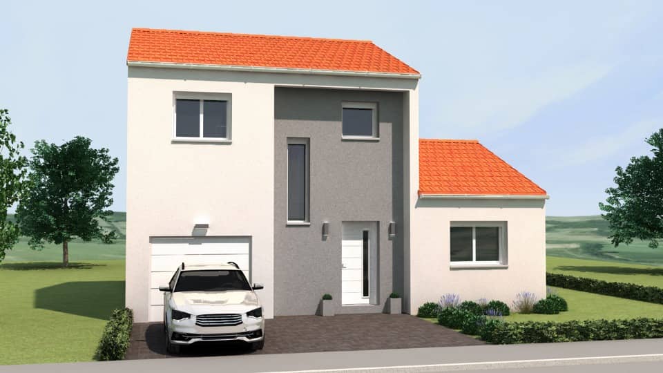 Maison neuve - Terrain à bâtir Bréhain-la-Ville (54190) à Bréhain-la-Ville (54), prix 249 000 €