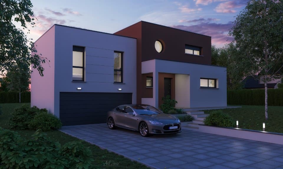 Maison neuve - Terrain à bâtir Haucourt-Moulaine (54860) à Haucourt-Moulaine (54), prix 439 000 €