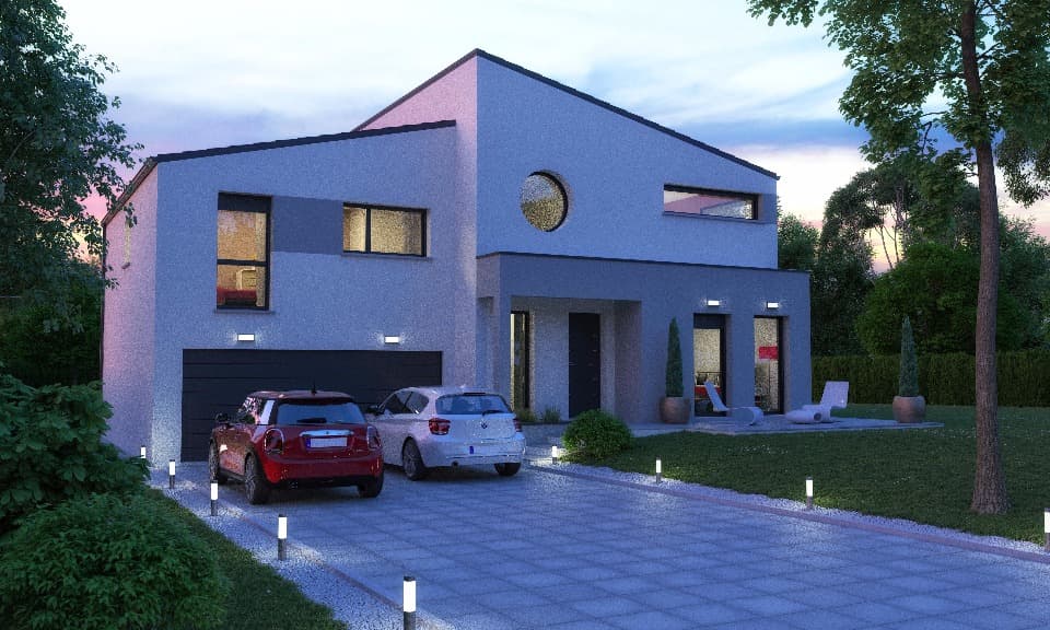 Maison neuve - Terrain à bâtir Haucourt-Moulaine (54860) à Haucourt-Moulaine (54), prix 459 000 €
