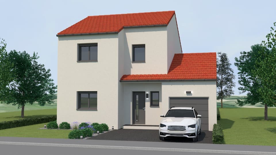 Maison neuve - Terrain à bâtir Haucourt-Moulaine (54860) à Haucourt-Moulaine (54), prix 245 900 €