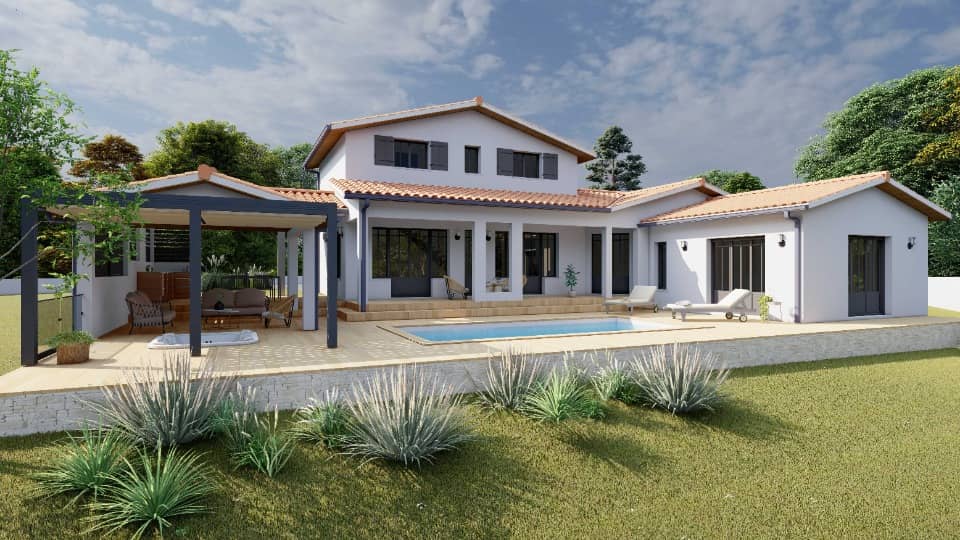 Maison neuve - Terrain à bâtir Artigues-près-Bordeaux (33370) à Artigues-près-Bordeaux (33), prix 484 200 €