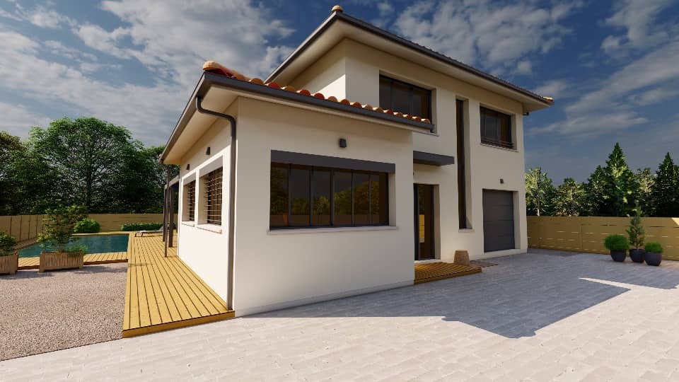 Maison neuve - Terrain à bâtir Biscarrosse (40600) à Biscarrosse (40), prix 490 000 €