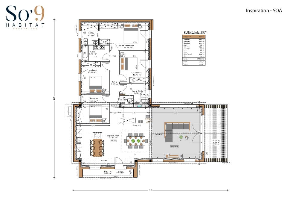 Maison neuve - Terrain à bâtir Bruges (33520) à Bruges (33), prix 860 000 €