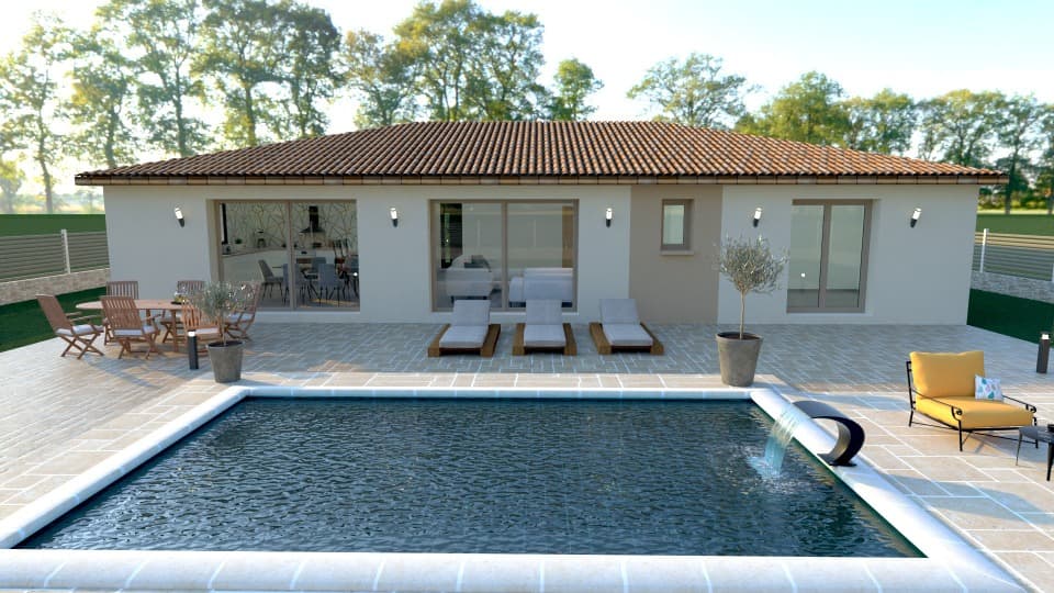 Maison neuve - Terrain à bâtir Toulouges (66350) à Toulouges (66), prix 424 000 €