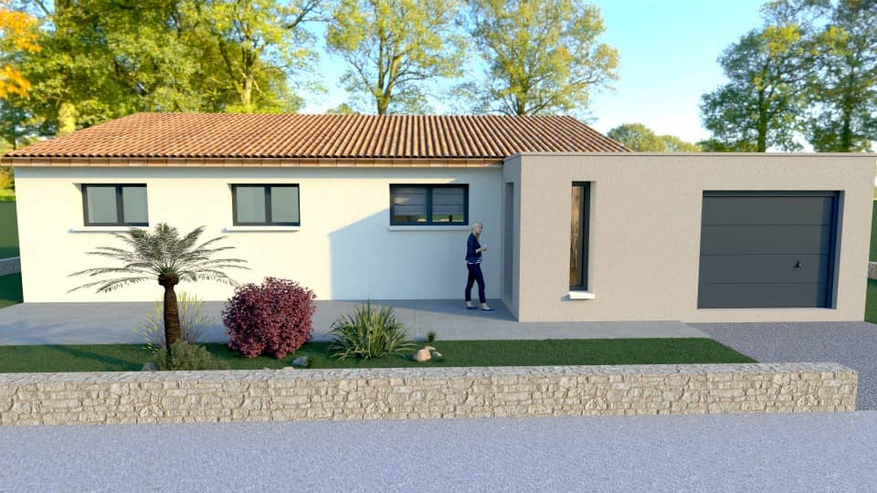 Maison neuve - Terrain à bâtir Cases-de-Pène (66600) à Cases-de-Pène (66), prix 299 000 €