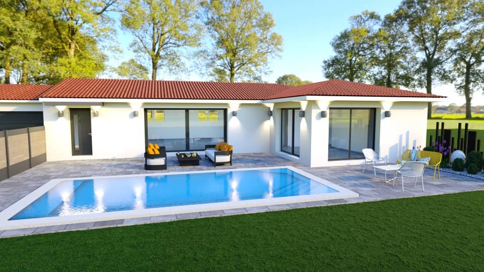 Maison neuve - Terrain à bâtir Ortaffa (66560) à Ortaffa (66), prix 378 000 €