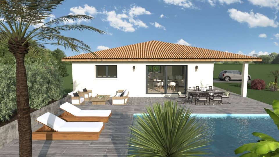 Maison neuve - Terrain à bâtir Théza (66200) à Théza, prix 334 500 €