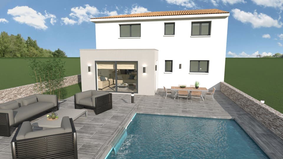 Maison neuve - Terrain à bâtir Cabestany (66330) à Cabestany (66), prix 474 000 €