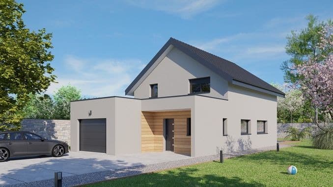 Maison neuve - Terrain à bâtir Boullay-les-Troux (91470) à Boullay-les-Troux (91), prix 487 343 €