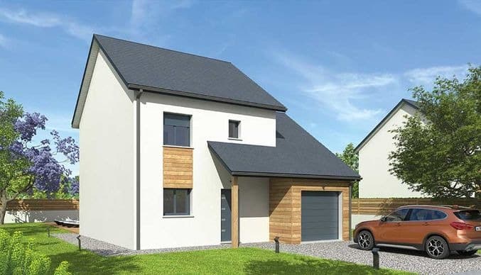 Maison neuve - Terrain à bâtir Dammartin-en-Serve (78111) à Dammartin-en-Serve (78), prix 324 989 €