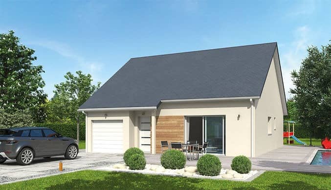 Maison neuve - Terrain à bâtir Saint-Cyr-sous-Dourdan (91410) à Saint-Cyr-sous-Dourdan (91), prix 339 391 €