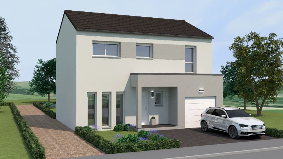 Maison neuve - Terrain à bâtir () à Veckring (57), prix 257 900 €