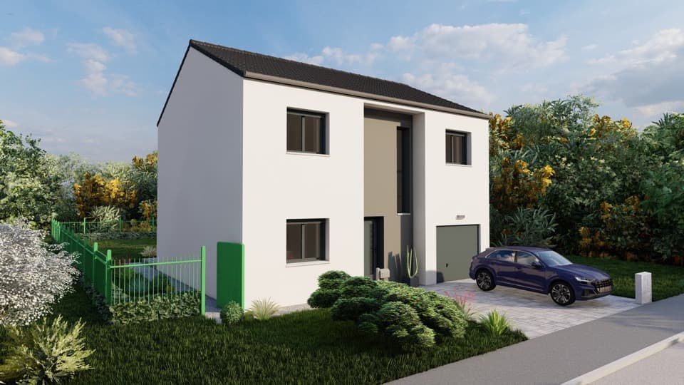 Maison neuve - Terrain à bâtir Argancy (57640) à Argancy (57), prix 279 900 €