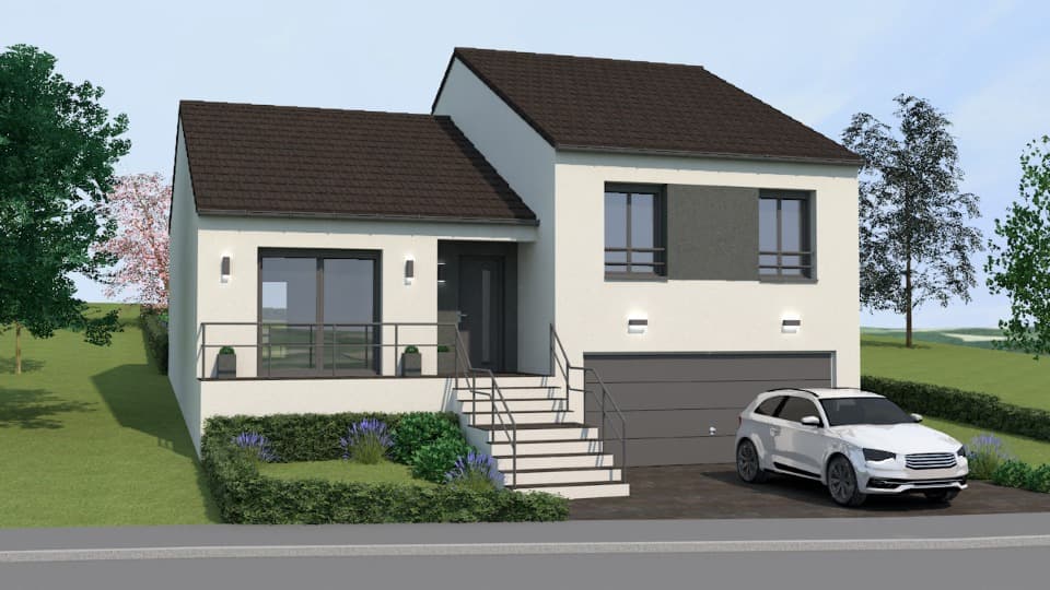 Maison neuve - Terrain à bâtir Waldwisse (57480) à Waldwisse (57), prix 319 000 €