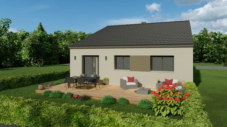 Maison neuve - Terrain à bâtir Ottange (57840) à Ottange (57), prix 319 000 €