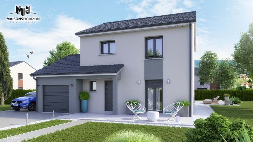 Maison neuve - Terrain à bâtir Distroff (57925) à Distroff (57), prix 339 000 €