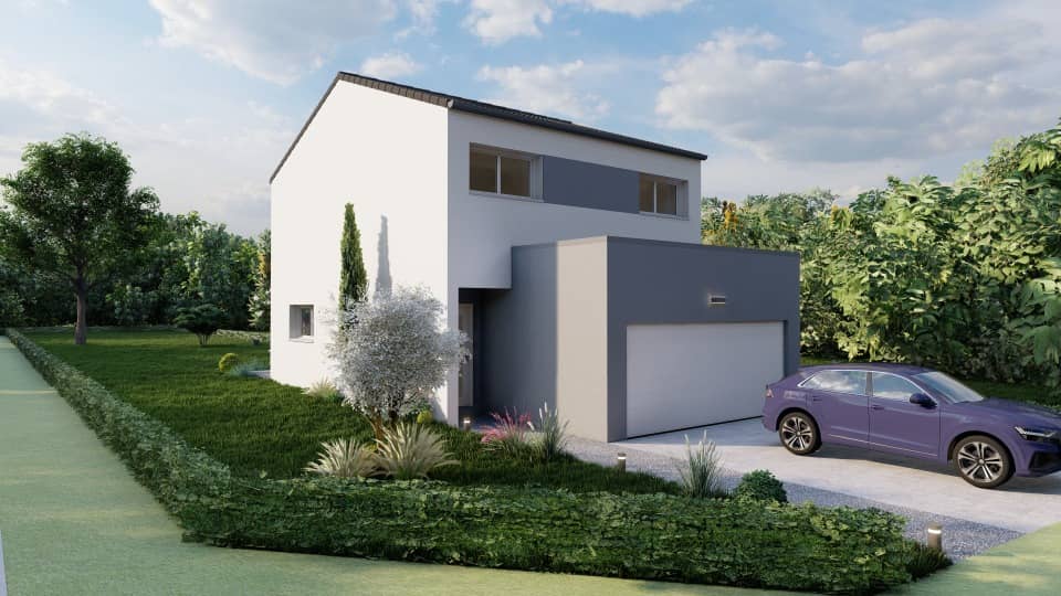 Maison neuve - Terrain à bâtir  () à Thionville (57), prix 350 000 €