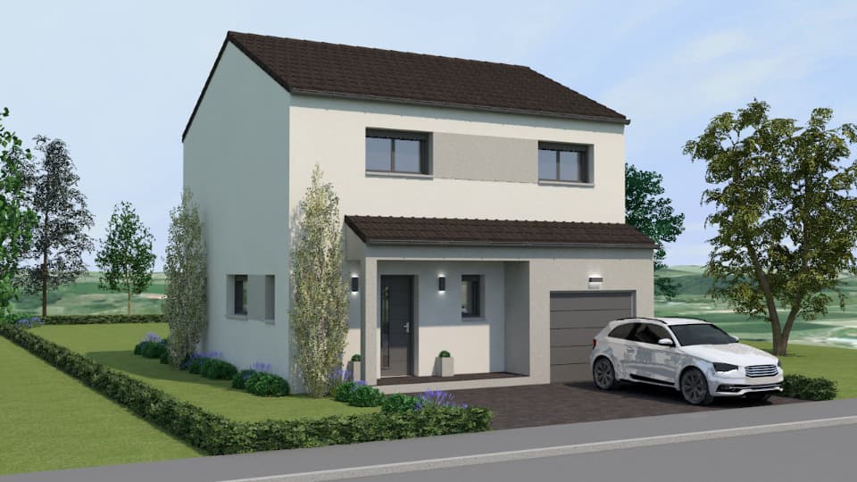 Maison neuve - Terrain à bâtir () à Florange (57), prix 250 000 €