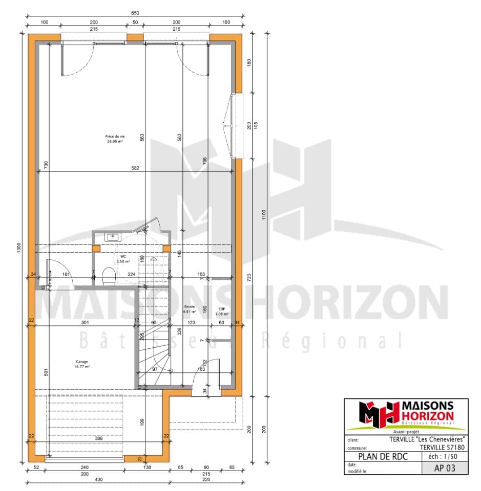 Maison neuve - Terrain à bâtir () à Florange (57), prix 259 000 €