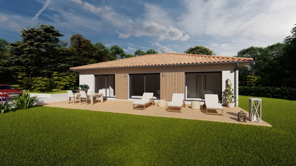 Maison neuve - Terrain à bâtir Gradignan (33170) à Gradignan (33), prix 449 000 €