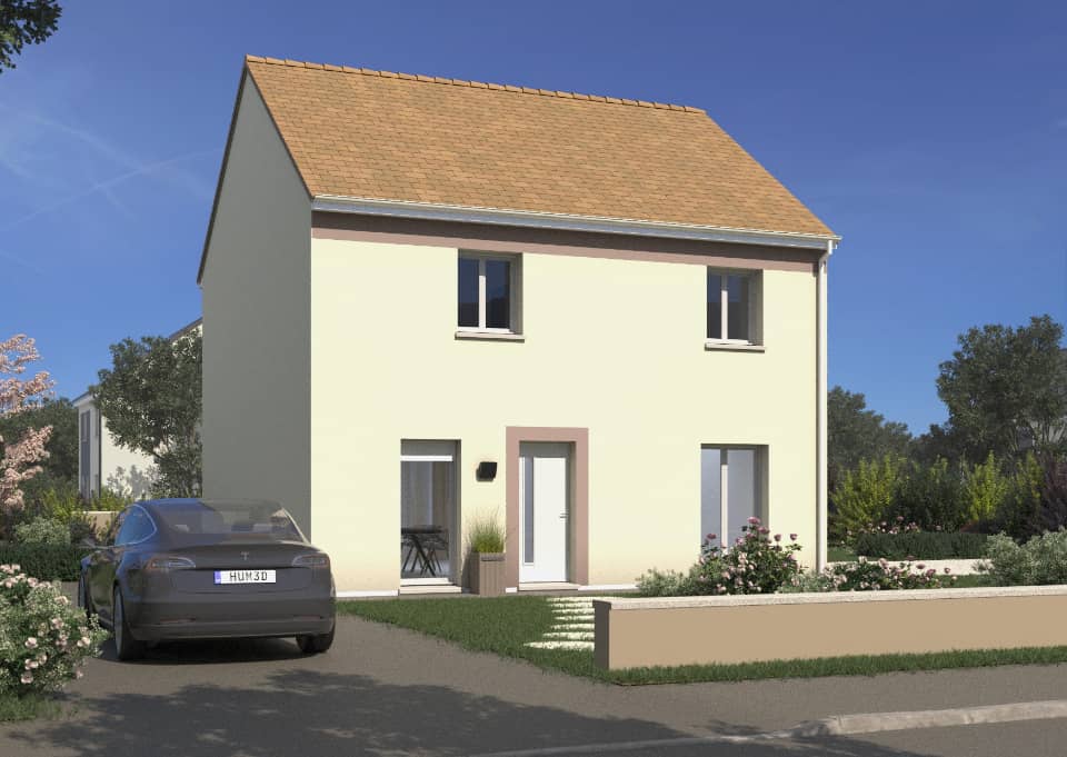Maison neuve - Terrain à bâtir Coulommiers (77120) à Coulommiers (77), prix 287 539 €