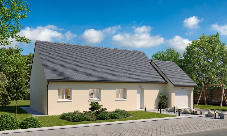 Maison neuve - Terrain à bâtir Lorrez-le-Bocage-Préaux (77710) à Lorrez-le-Bocage-Préaux (77), prix 238 000 €