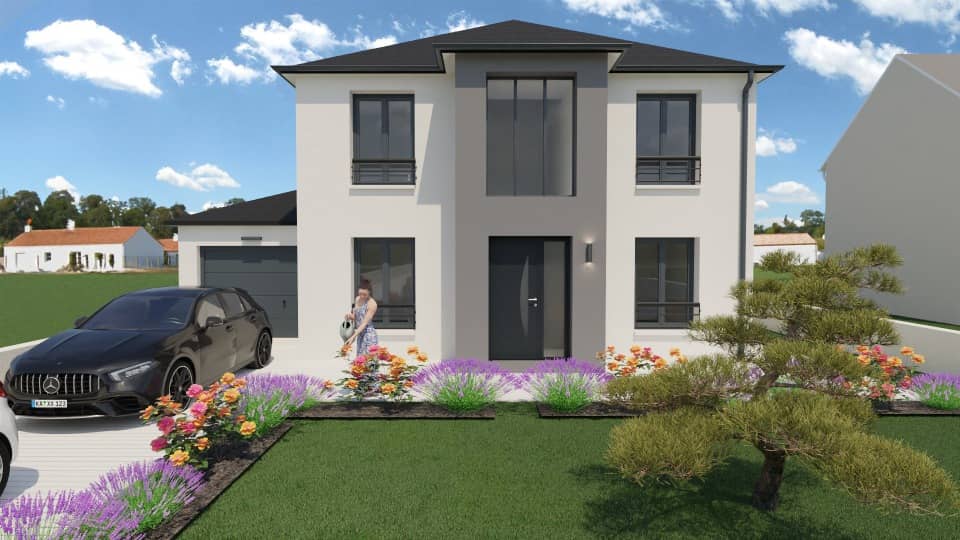 Maison neuve - Terrain à bâtir Saintry-sur-Seine (91250) à Saintry-sur-Seine (91), prix 436 000 €