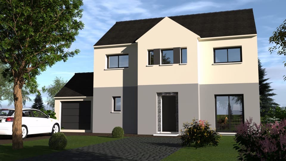 Maison neuve - Terrain à bâtir Saintry-sur-Seine (91250) à Saintry-sur-Seine (91), prix 412 800 €