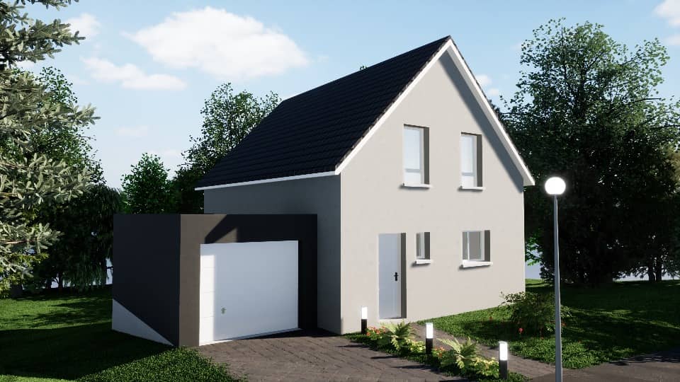 Maison neuve - Terrain à bâtir Lutzelhouse (67130) à Lutzelhouse (67), prix 402 200 €