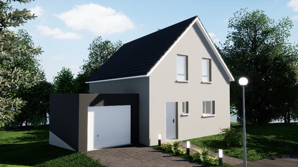 Maison neuve - Terrain à bâtir Lutzelhouse (67130) à Lutzelhouse (67), prix 402 200 €