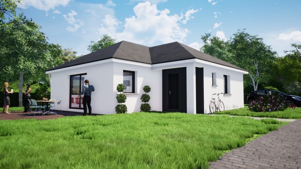 Maison neuve - Terrain à bâtir Schirmeck (67130) à Schirmeck (67), prix 391 600 €