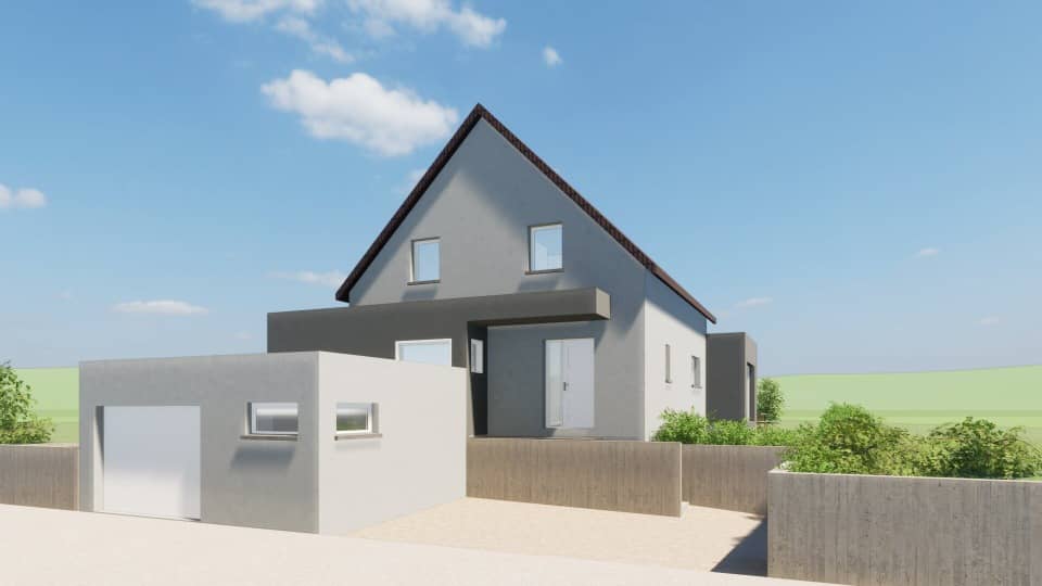Maison neuve - Terrain à bâtir Ebersheim (67600) à Ebersheim, prix 539 200 €