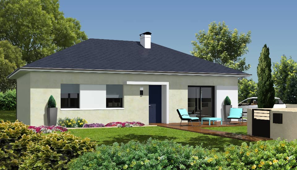 Maison neuve - Terrain à bâtir Gotein-Libarrenx (64130) à Gotein-Libarrenx, prix 179 000 €