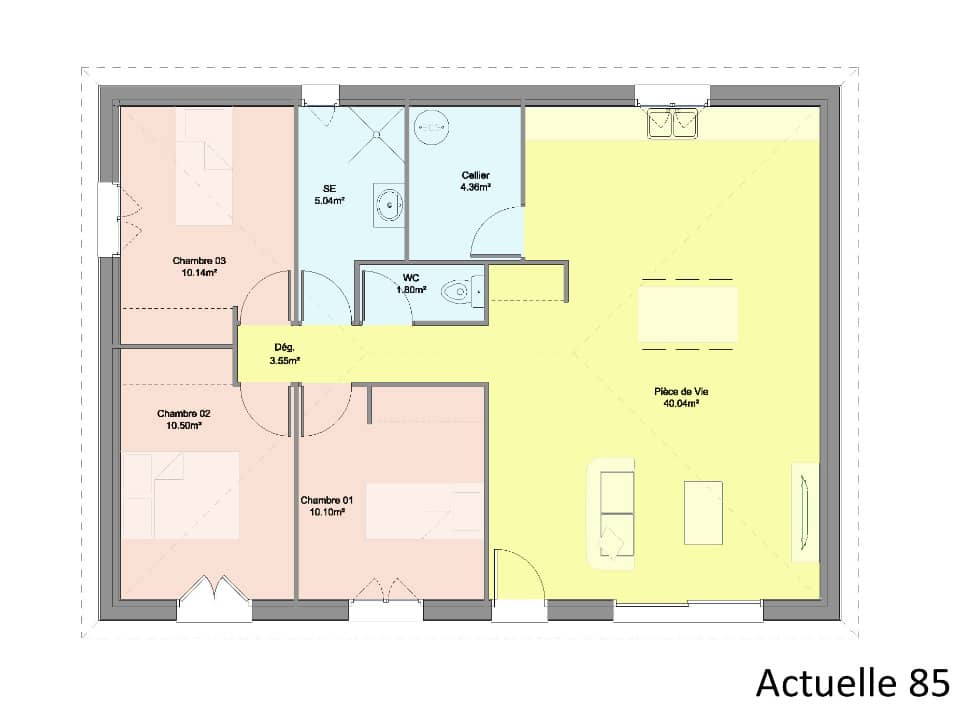 Maison neuve - Terrain à bâtir Baudreix (64800) à Baudreix, prix 222 000 €