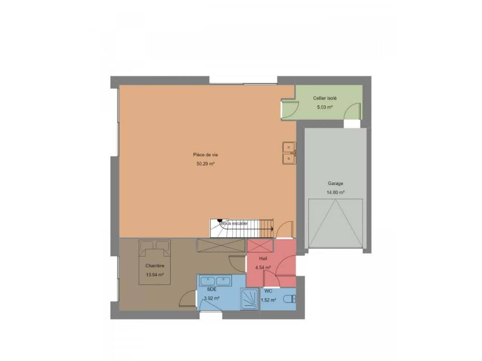 Maison neuve - Terrain à bâtir () à Lanester, prix 470 000 €