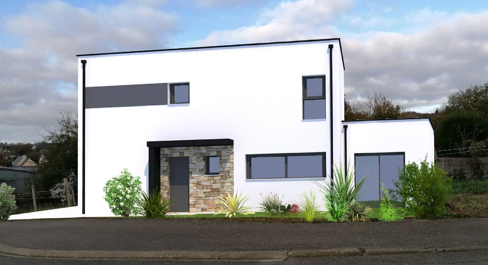 Maison neuve - Terrain à bâtir () à Ploemel (56), prix 320 000 €