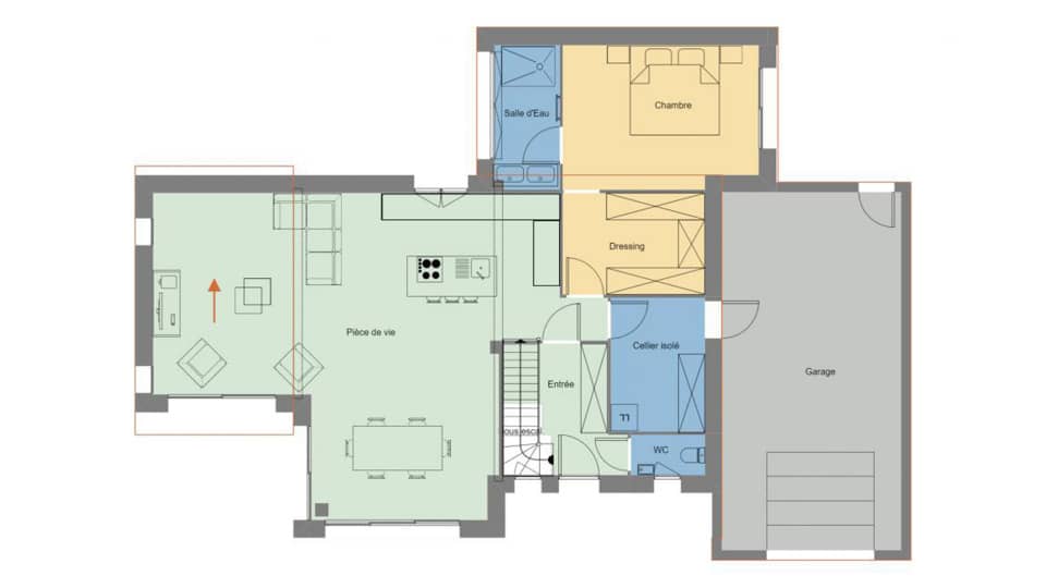 Maison neuve - Terrain à bâtir () à Guidel, prix 517 800 €