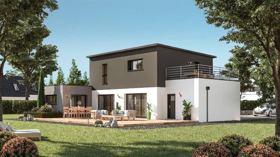 Maison neuve - Terrain à bâtir () à Belz (56), prix 486 600 €